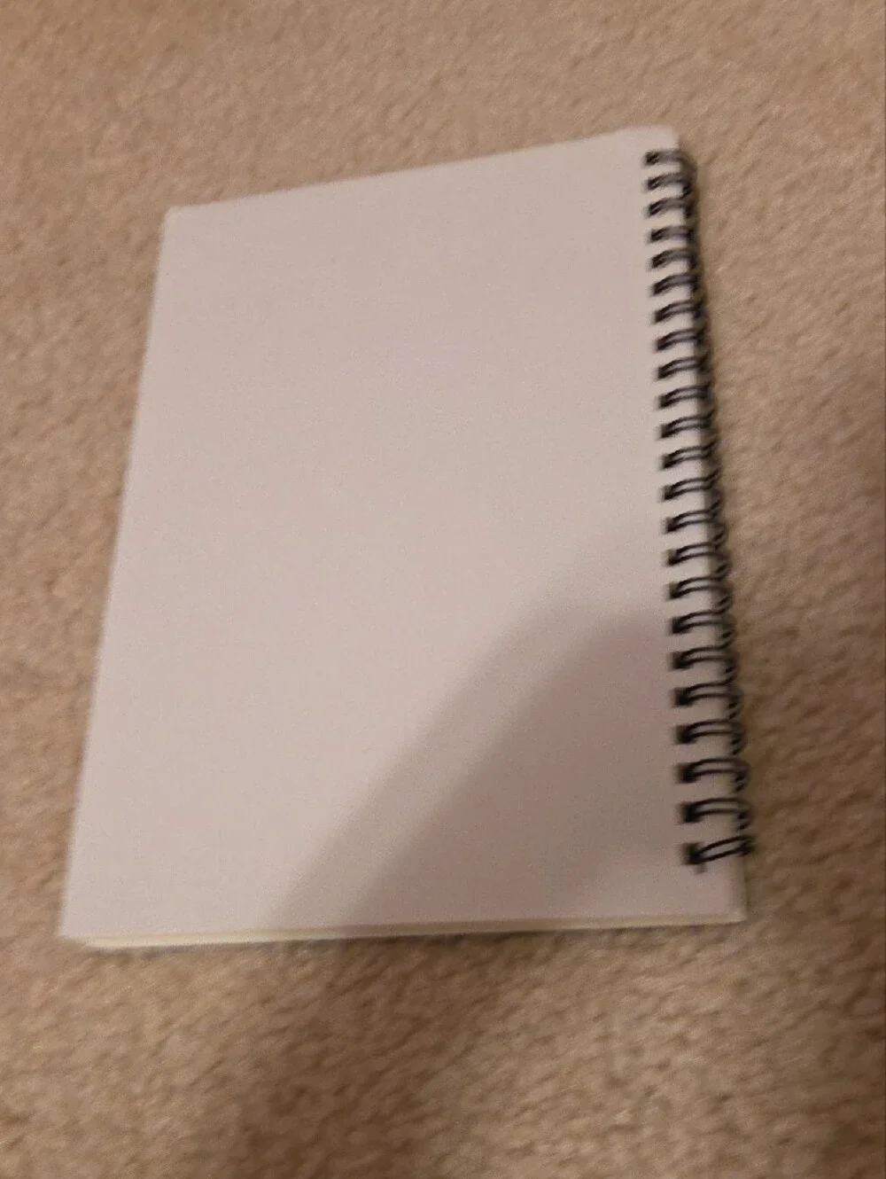 Starry Night Spiral Notebook — Blue and Yellow Journal